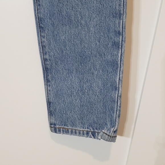 Levi's 501 Big E Premium  Vintage Button Fly  Distressed  Blue Jeans  Sz 25 X 28 - Picture 10 of 16